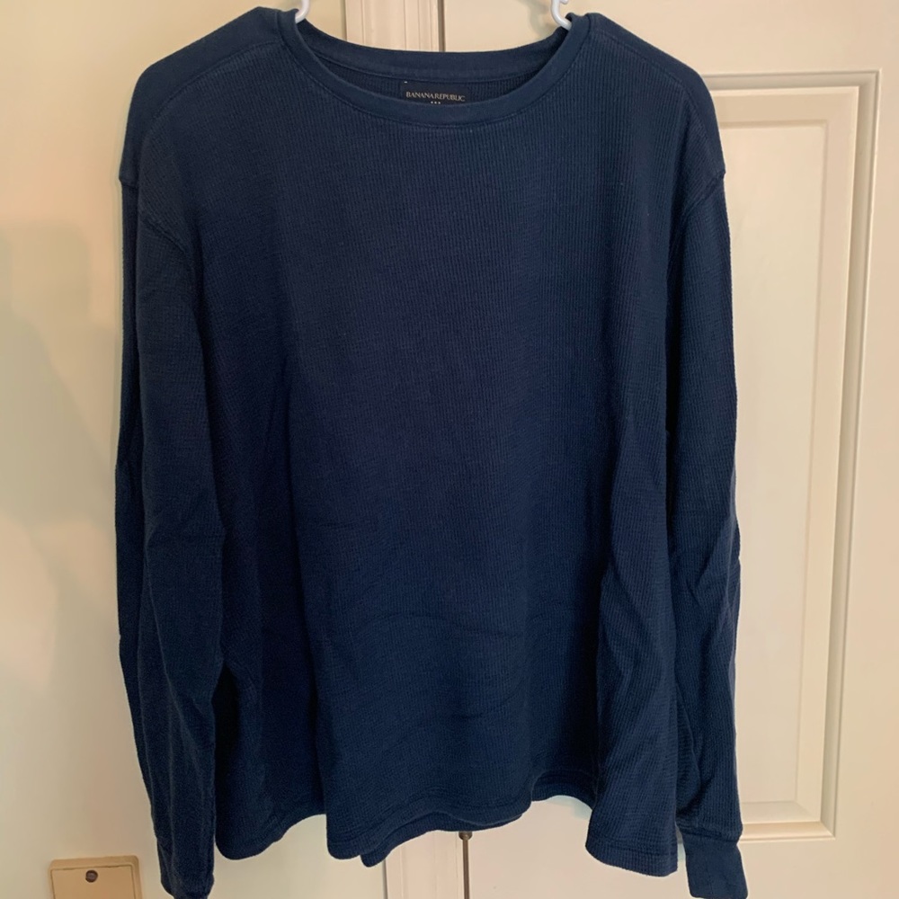 Banana Republic waffle shirt